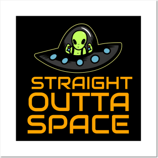 Straight Outta Space Posters and Art